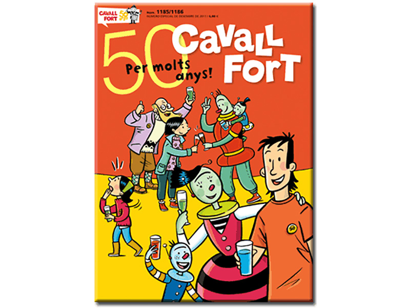 Participem en el 50è aniversari de la Revista infantil Cavall Fort a Barcelona